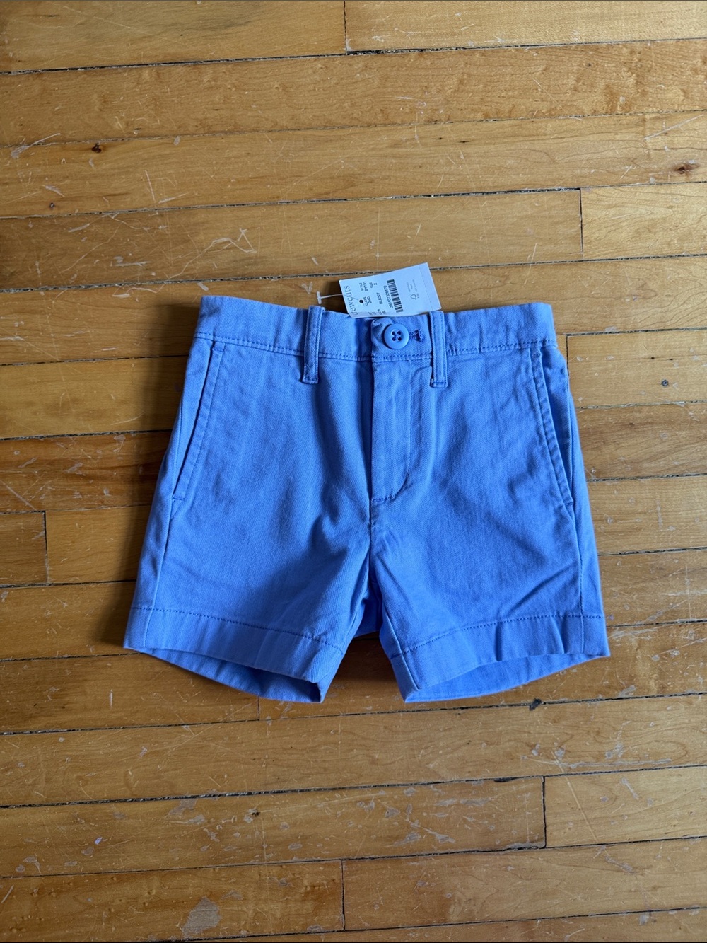 Crewcuts Light Blue Kids Cotton Shorts